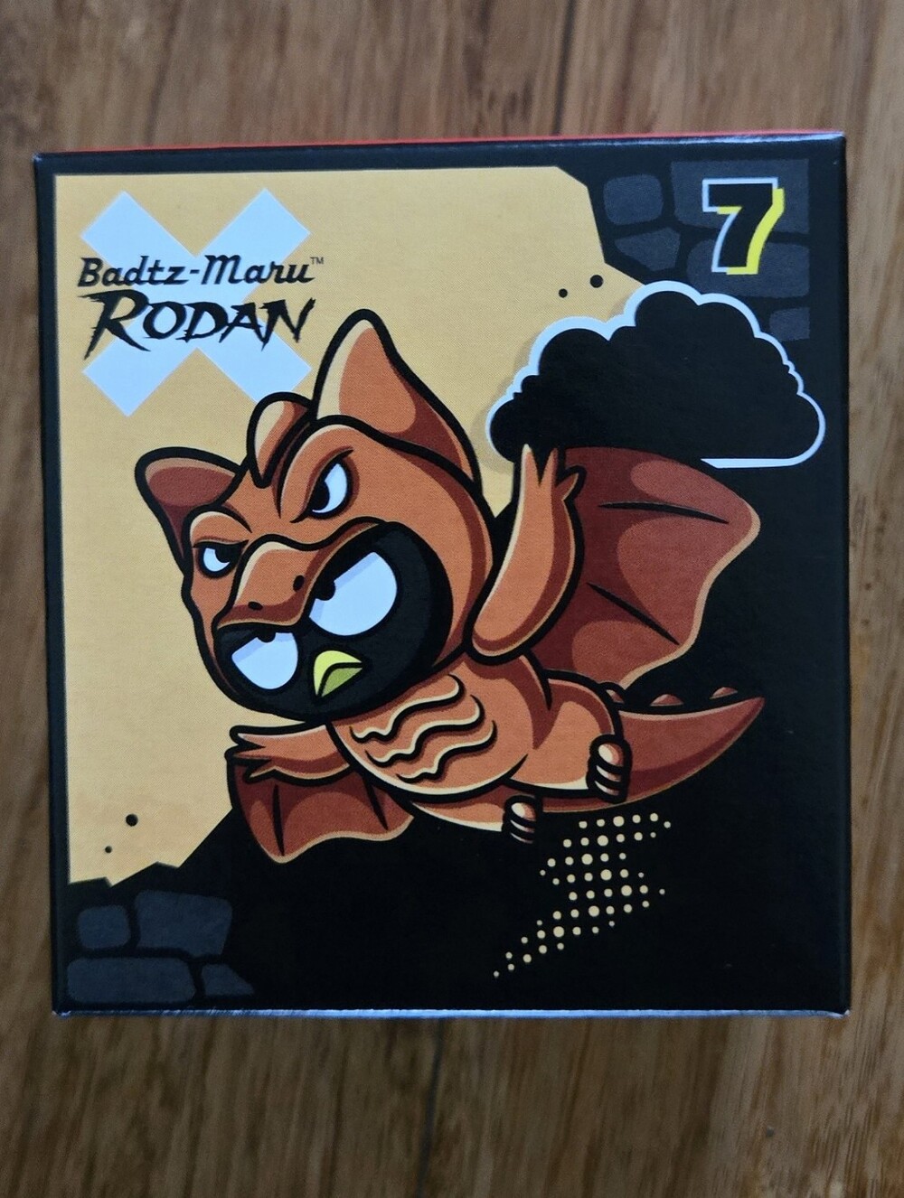 McDonald's Hello Kitty X Godzilla Happy Meal Toy #7 Badtz-Maru Rodan